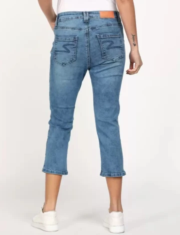 Blugi Zabaione, albastru denim, 38