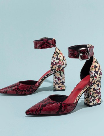 Pantofi SHEIN, imprimeu sarpe, 38