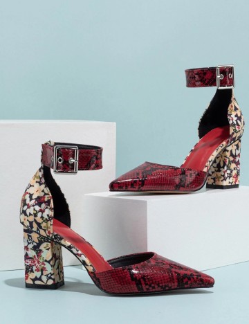 Pantofi SHEIN, imprimeu sarpe, 38