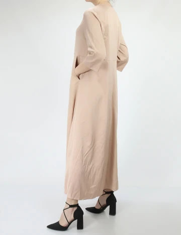 Rochie lunga SHEIN, maro deschis, S