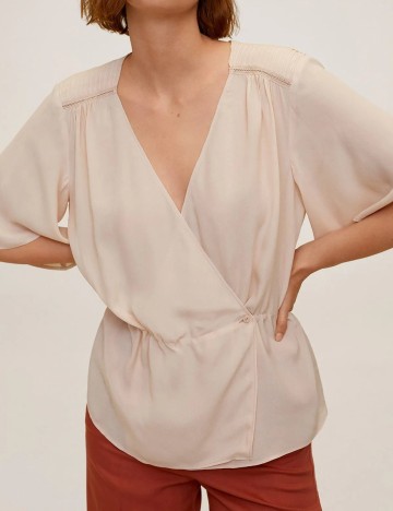 Bluza Mango, crem, S