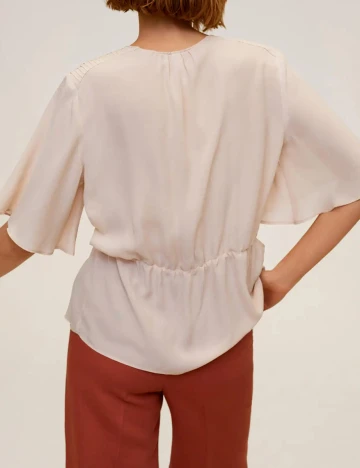 Bluza Mango, crem, S Crem