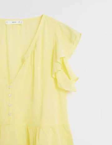 Bluza Mango, galben, XS