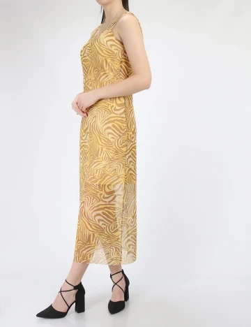 Rochie medie Reserved, galben, S