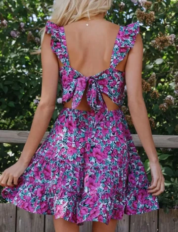 Rochie scurta SHEIN, floral