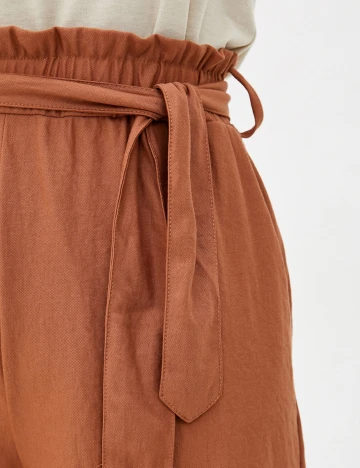 Pantaloni scurti Mango, maro, XS
