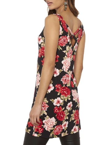 Rochie scurta Happy Holly, floral, 32/34