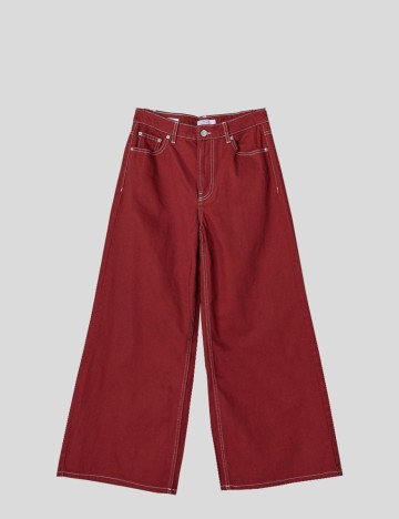 Pantaloni Bershka, grena