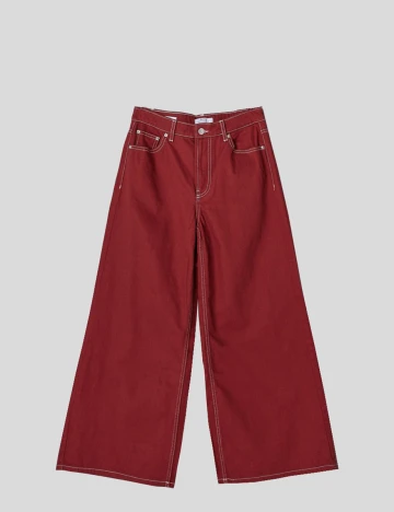 Pantaloni Bershka, grena