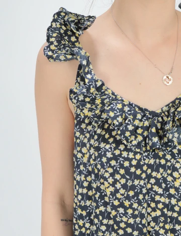 Rochie lunga Jacqueline de Yong, floral