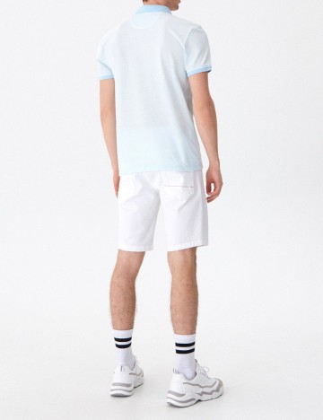 Tricou House Brand, albastru deschis, L