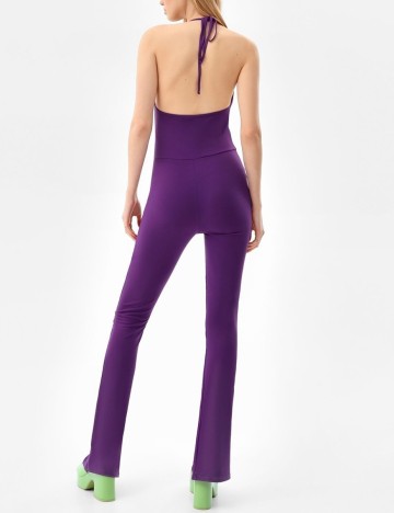 Salopeta Bershka, mov, L