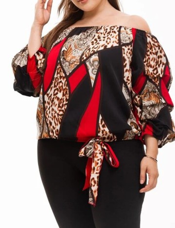 Bluza SHEIN CURVE, mix culori, 1 XL