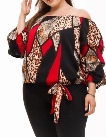 Bluza SHEIN CURVE, mix culori, 1 XL