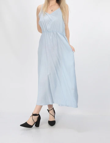 Rochie medie SHEIN, bleu, L Albastru