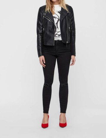 Jacheta Vero Moda, negru, M