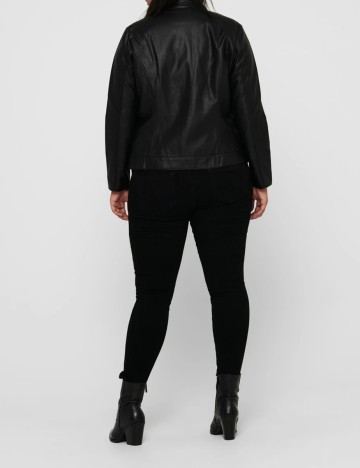 Jacheta Only Carmakoma, negru, 46