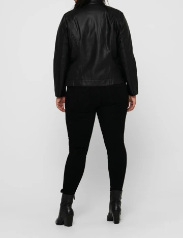 Jacheta Only Carmakoma, negru, 46