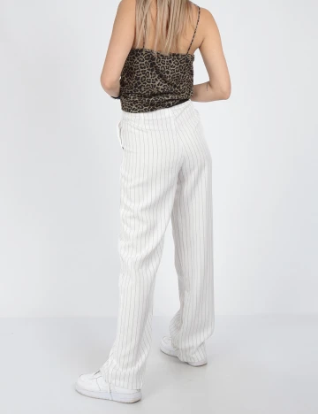 Pantaloni SHEIN, alb, S Alb