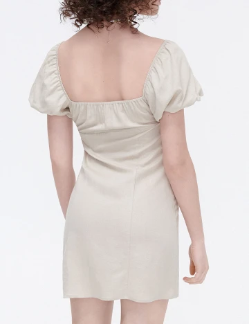 Rochie scurta CROPP, bej, L