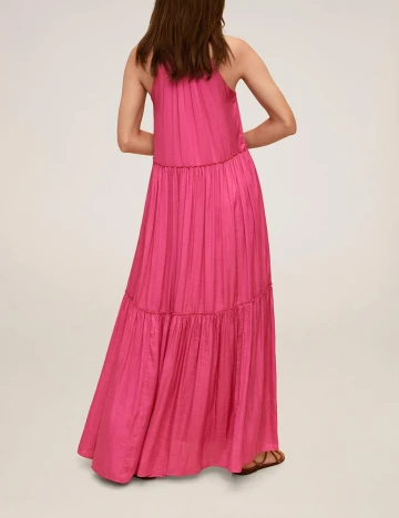 Rochie Lunga Mango, roz, M Roz