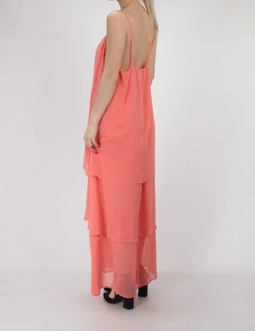 Rochie lunga Object, roz, 36