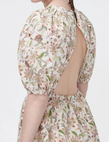 Rochie scurta CROPP, crem, L