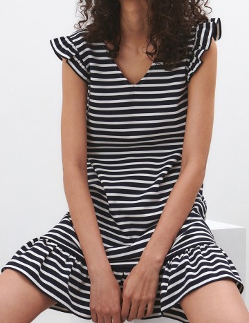Rochie scurta Reserved, bleumarin, S