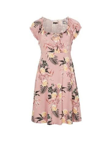 Rochie scurta Happy Holly, roz, 32/34