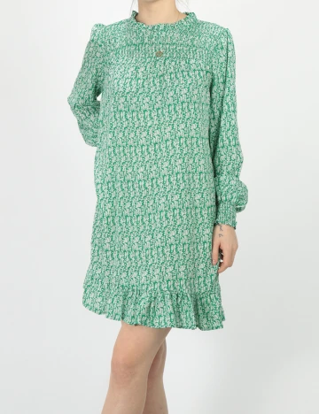 Rochie Scurta SHEIN, verde, S