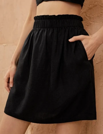 Fusta SHEIN, negru, L