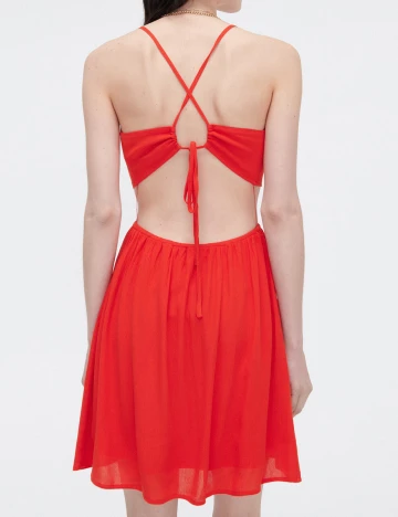 Rochie scurta CROPP, portocaliu, L