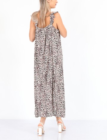 Rochie lunga Jacqueline de Yong, animal print, 40