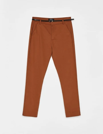Pantaloni Bershka, maro, 32