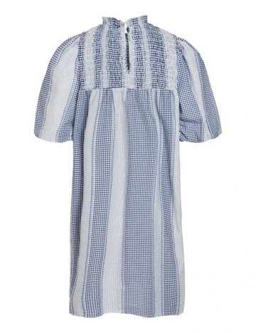 Rochie scurta Object, albastru, 38