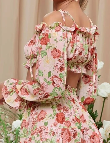 Top SHEIN, floral, XL