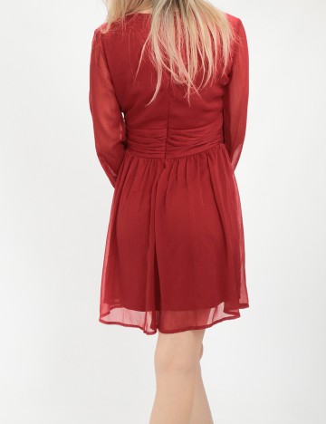 Rochie scurta BUBBLEROOM, rosu, 34