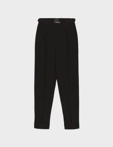 Pantaloni Bershka, negru, 40