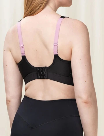 Bustiera sport Triaction, negru