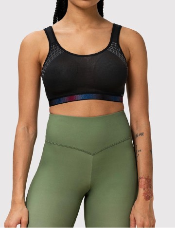 Bustiera sport Cardio Cloud Triaction, negru