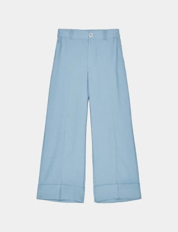 Pantaloni Bershka, albastru