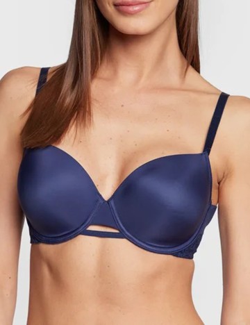
						Sutien Triumph, bleumarin