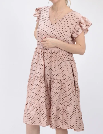 Rochie scurta SHEIN, roz, S