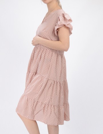 Rochie scurta SHEIN, roz, S