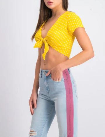 Top CROPP, galben, S