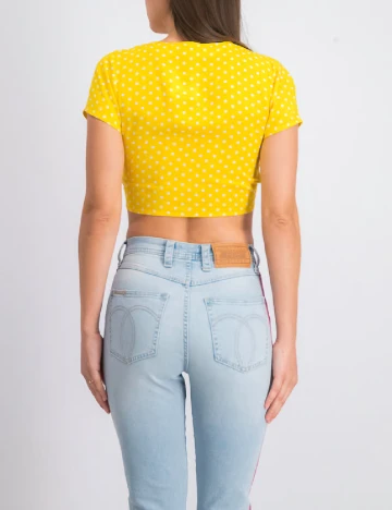 Top CROPP, galben, S