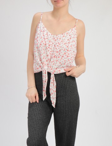 
						Top CROPP, alb, L