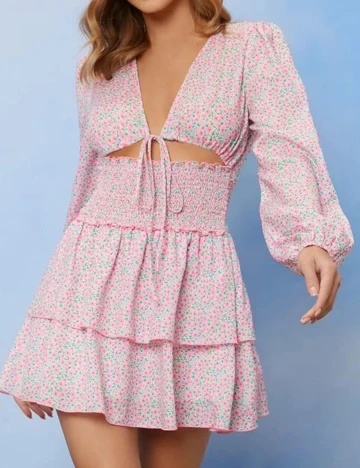 Rochie Scurta SHEIN, floral, L
