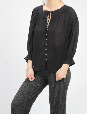 
						Camasa Q/S, negru, 36