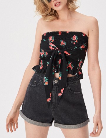 Top Sinsay, negru, L